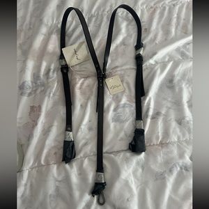 New Free People suspenders